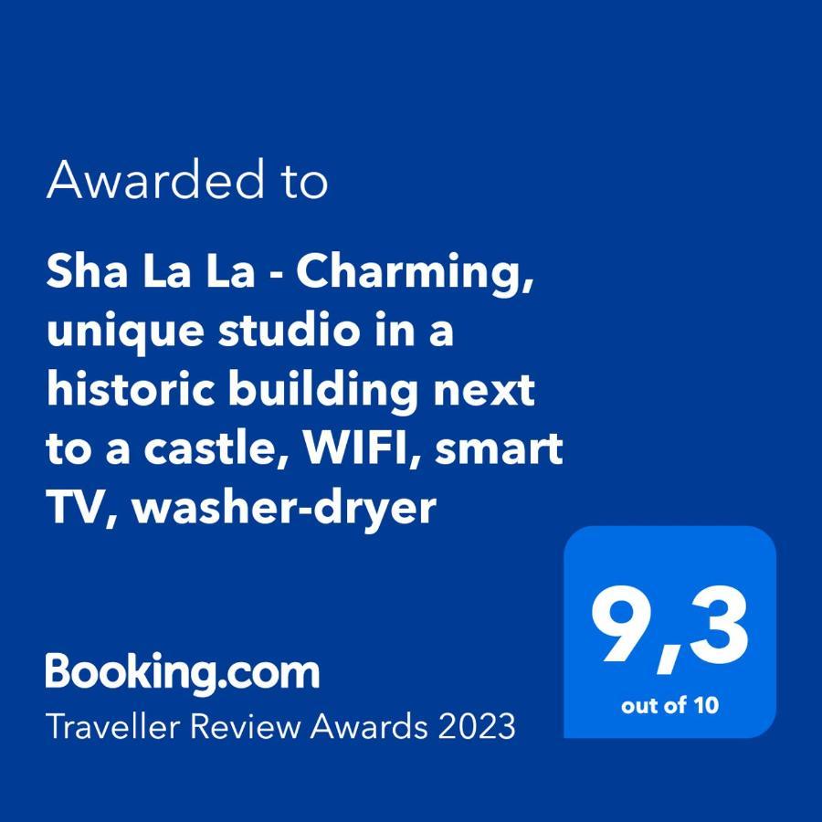 Sha La La - Charming, Unique Studio In A Historic Building Next To A Castle, Wifi, Smart Tv, Washer-Dryer Bakar Eksteriør billede